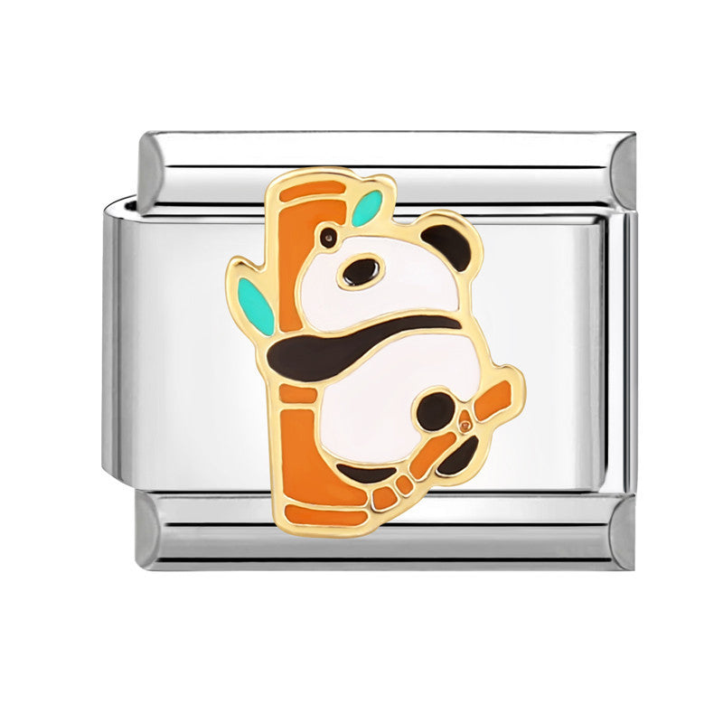 Wholesale Cartoon Animal Panda Bracelet Module DIY Composable Bracelet Charms DIY Bracelets