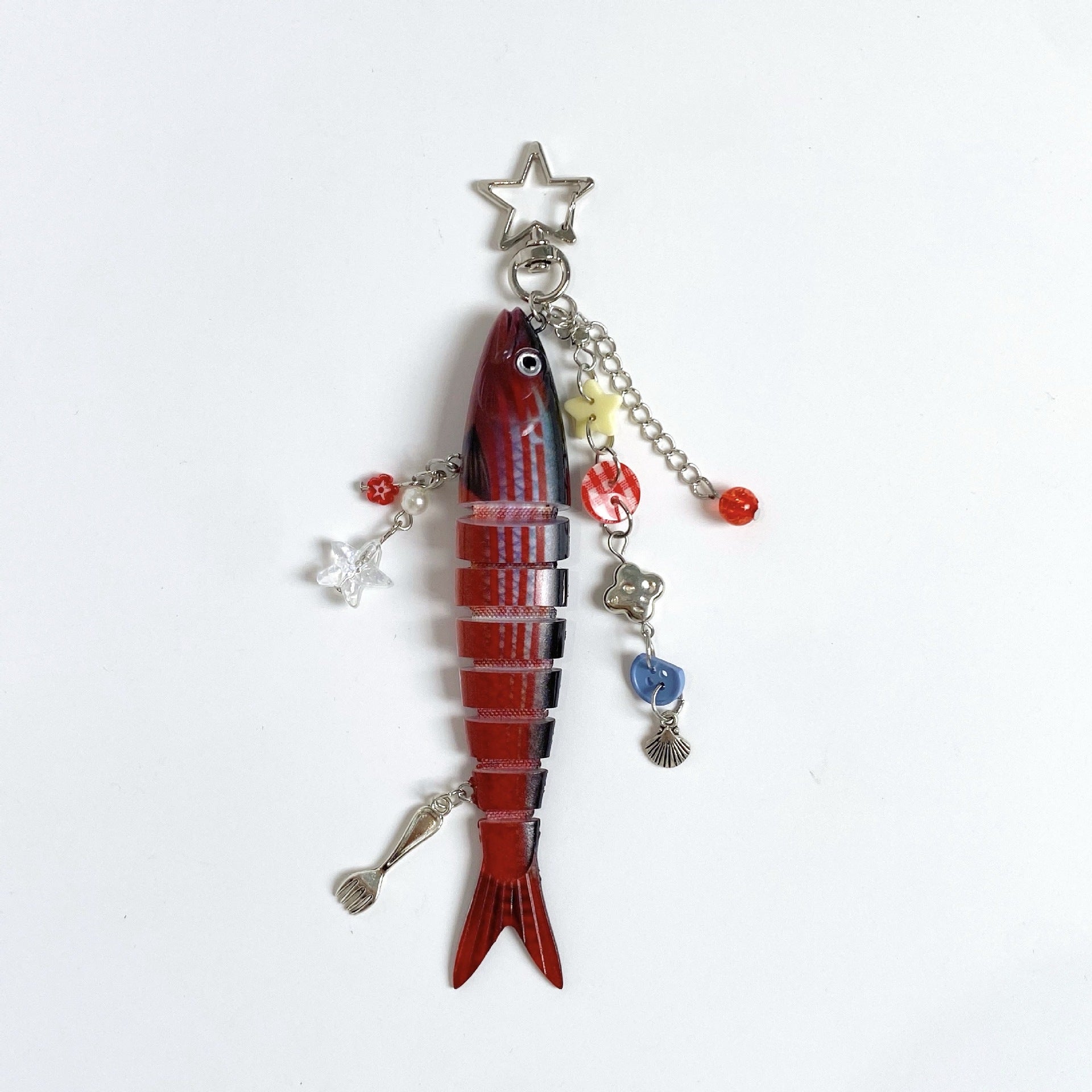 Wholesale marine small fish keychains