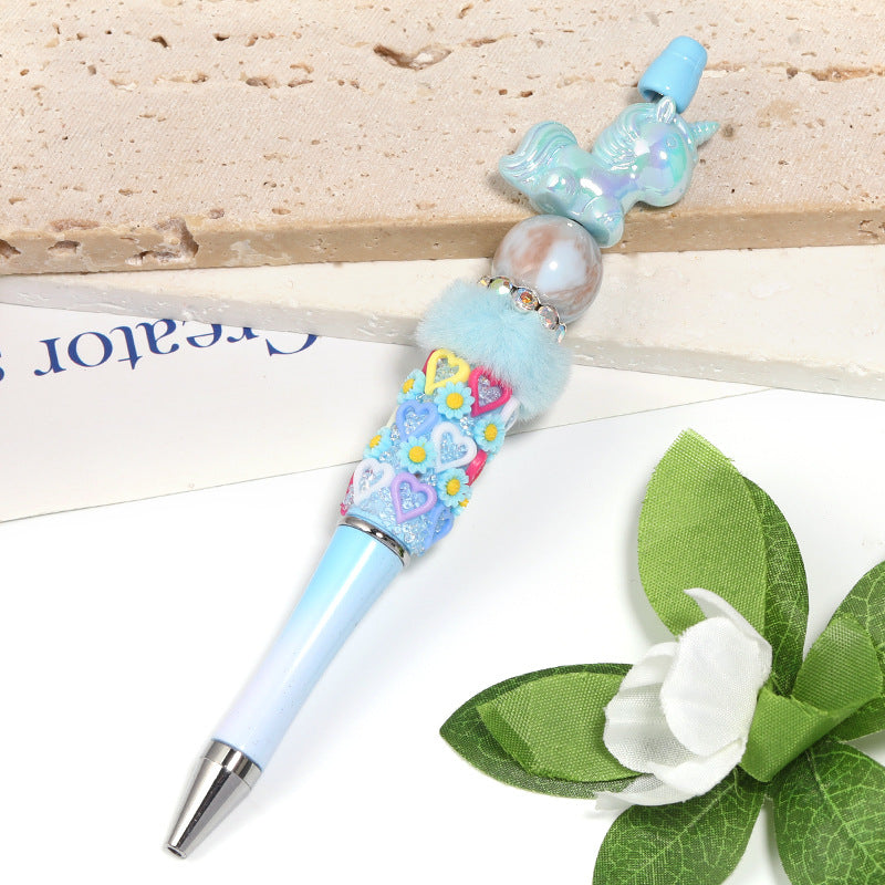 Wholesale 100pcs Marble Pattern Acrylic Beads Colorful Ripple DIY Bead Accessories ACC-BDS-BLG082