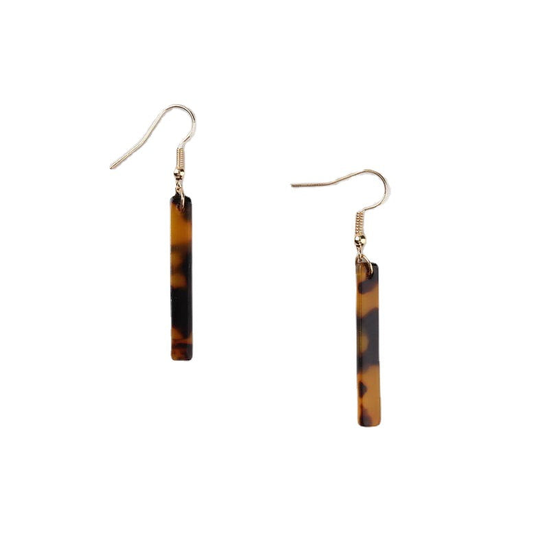 Wholesale Acrylic Fiberboard Long Earrings