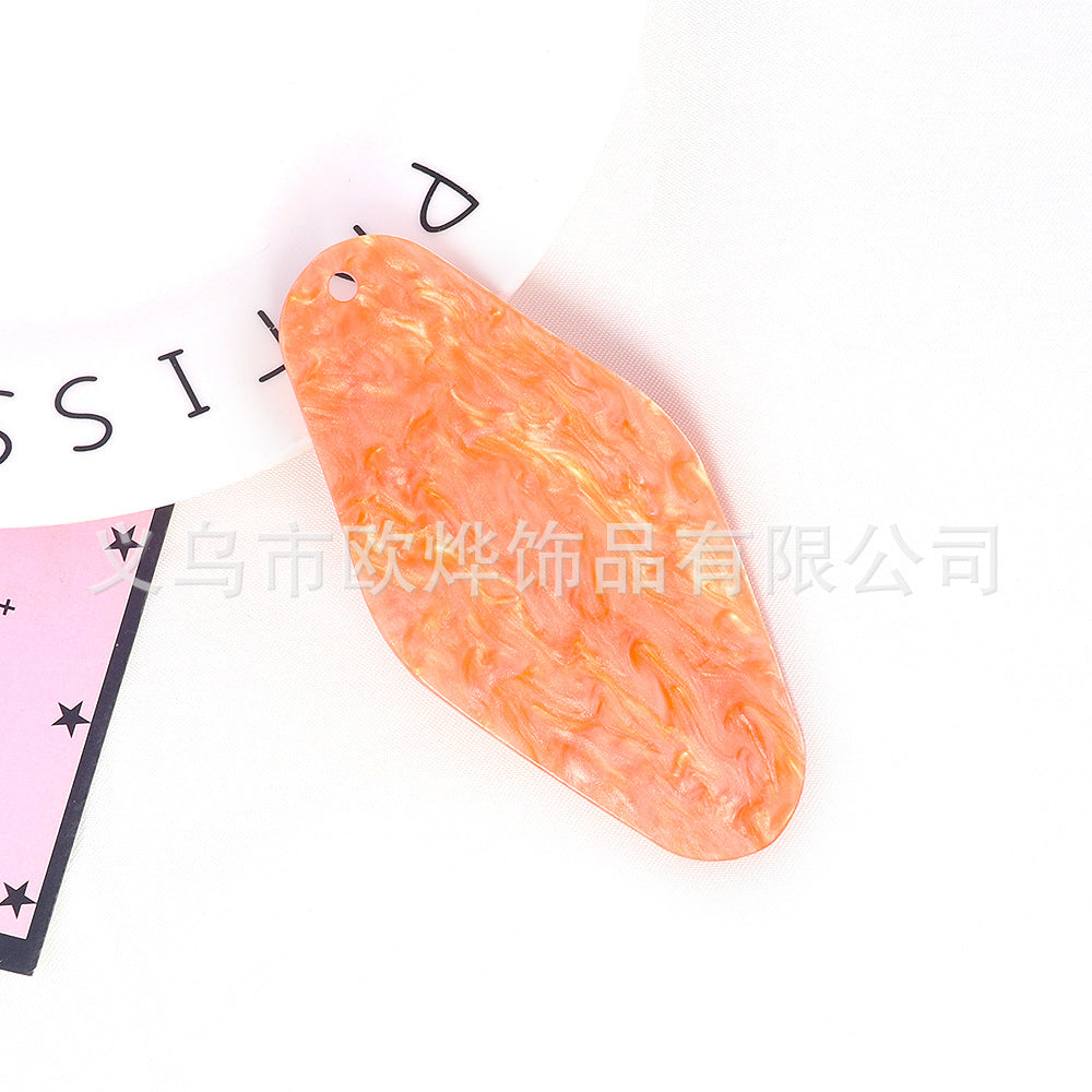 Wholesale 10PCS DIY Acrylic Letter Keychain/ Bookmark