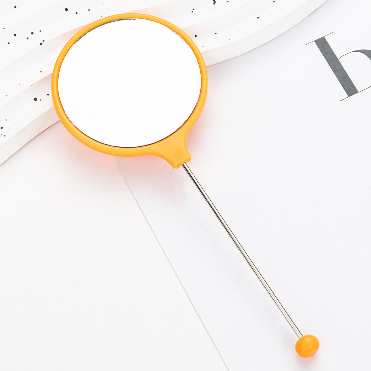 Wholesale DIY Beadable Handheld Mirrors Mini Round for DIY Beaded Crafts