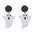 Wholesale  Pumpkin Cat Skull Funny Exaggerated Acrylic Halloween Earrings