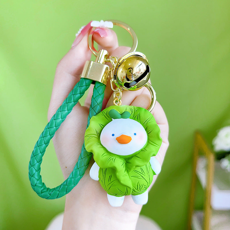 Wholesale Cartoon Starry Sky Snowflake Unicorn Cute Resin Keychain Lanyard Keychain ACC-KC-YanG008