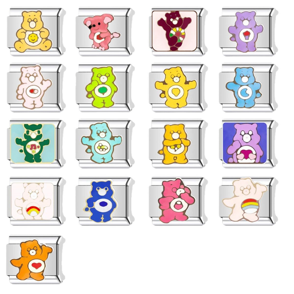 Wholesale  Italian Charm Bracelet 9mm DIY Splicing  Creative Stainless Steel Composable Bracelet