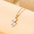 Wholesale Zircon Necklace Personalized Light Luxury Pendant Clavicle Chain