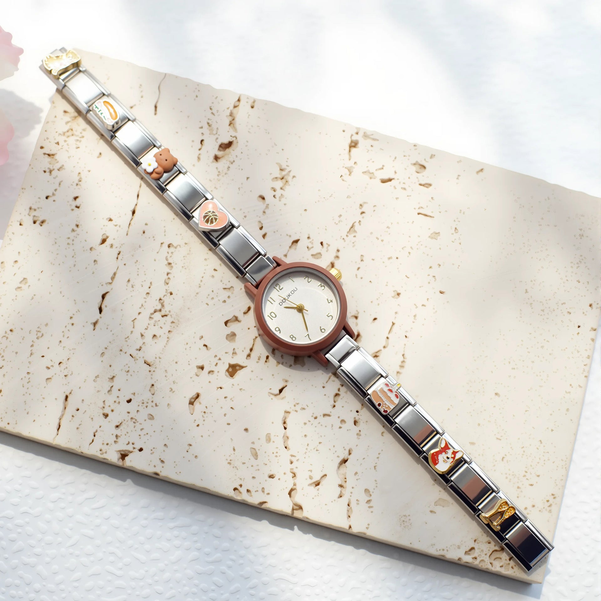 Wholesale Italian Charm Bracelet Quartz Watch