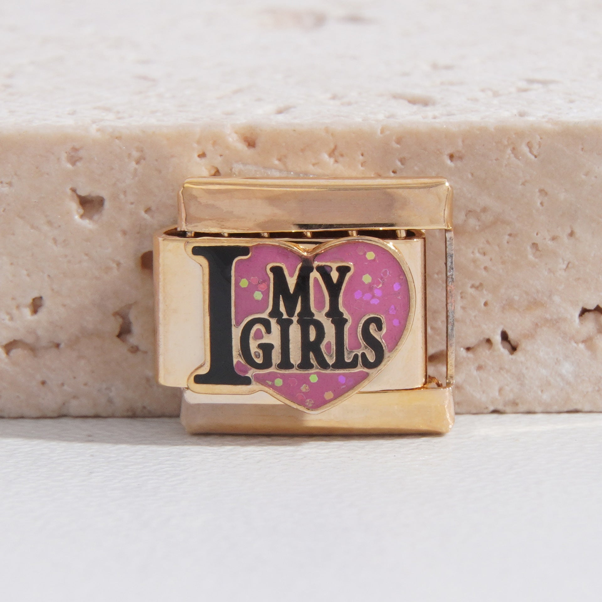 Wholesale Italian Charm Bracelet 9mm DIY Splicing Creative Pattern Stainless Steel Composable Bracelet