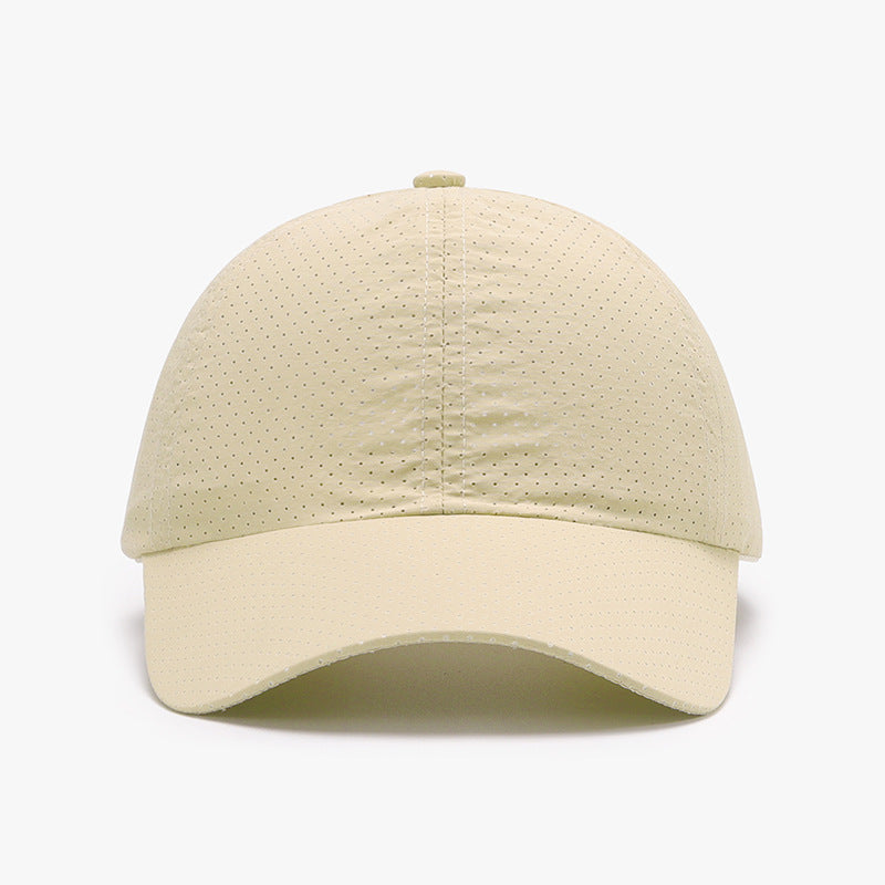 Wholesale Simple Light Plate Quick-drying Mesh Breathable Summer Soft Top Baseball Cap Hat ACC-HT-MiAC009