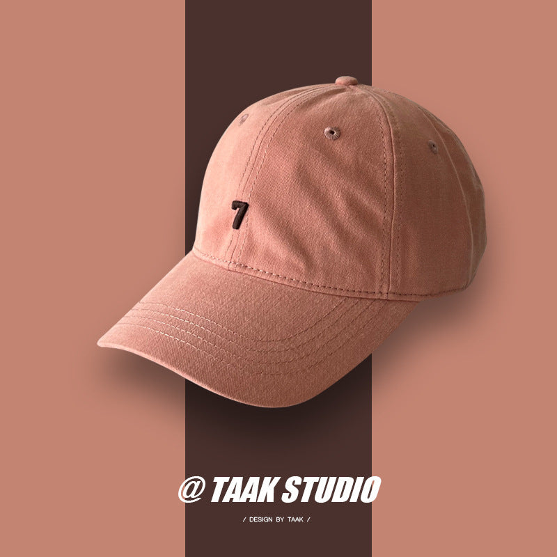 Wholesale Summer Number 7 Embroidered Baseball Cap Hat ACC-HT-UOSU002