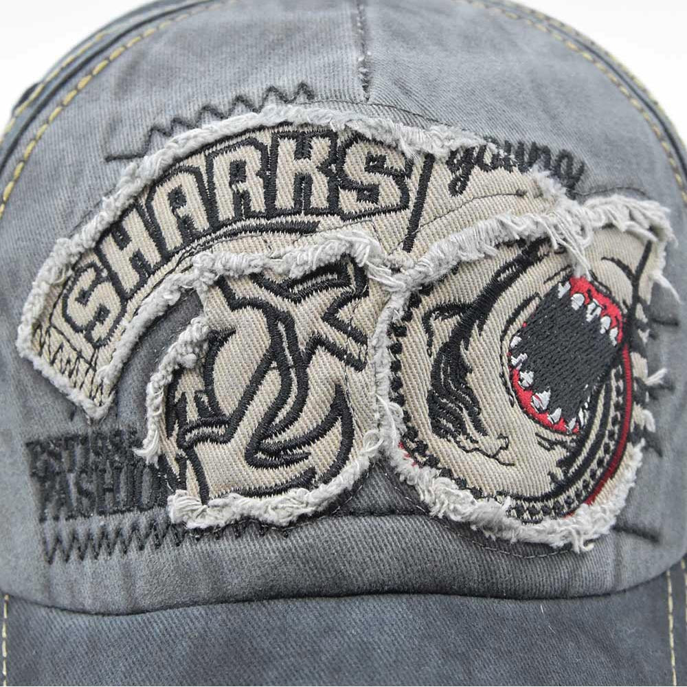 Wholesale Soft Top Distressed Embroidered Baseball Cap ACC-HT-YMX007