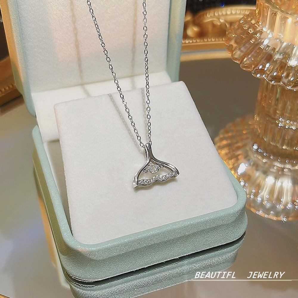 Wholesale Titanium Steel Necklace Star Clavicle Chain Choker Necklace ACC-NE-Xiyue002