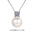 Wholesale  925 Sterling Silver Pearl Necklace