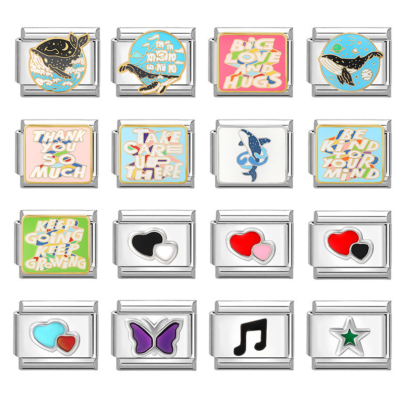 Decorative Italian charm links from AccsWholesale official gallery