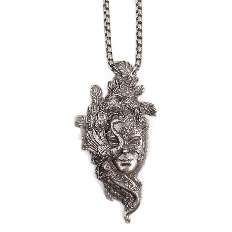 Wholesale retro gothic witch pendant fashion personality Halloween necklace