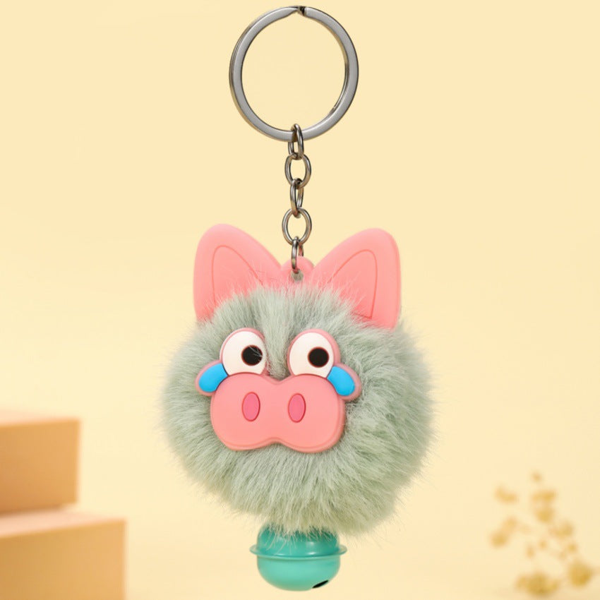 Wholesale Plush cute piggy keychain