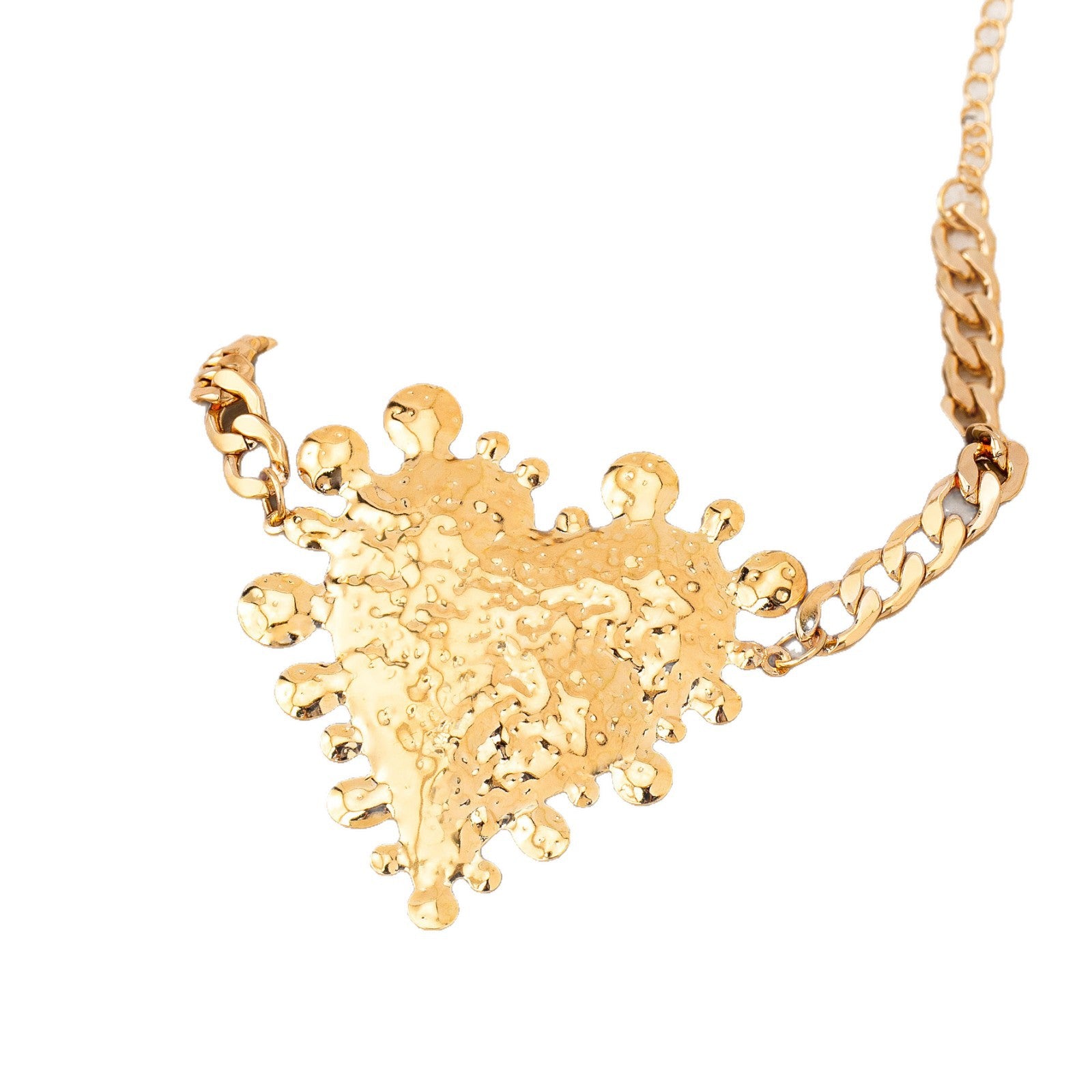 Wholesale Exaggerated Big Heart Pendant Necklace Women S Street Party Fashion Jewelry Gift Boutique Resale