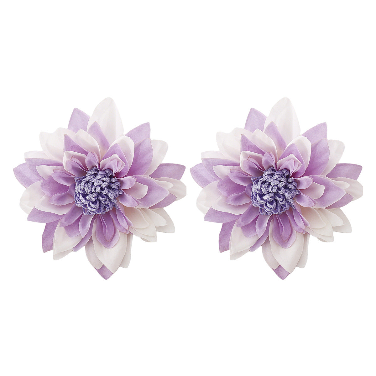 Wholesale Exaggerated Multi-Layered Colorfulful Flowers Casual Style Necklace