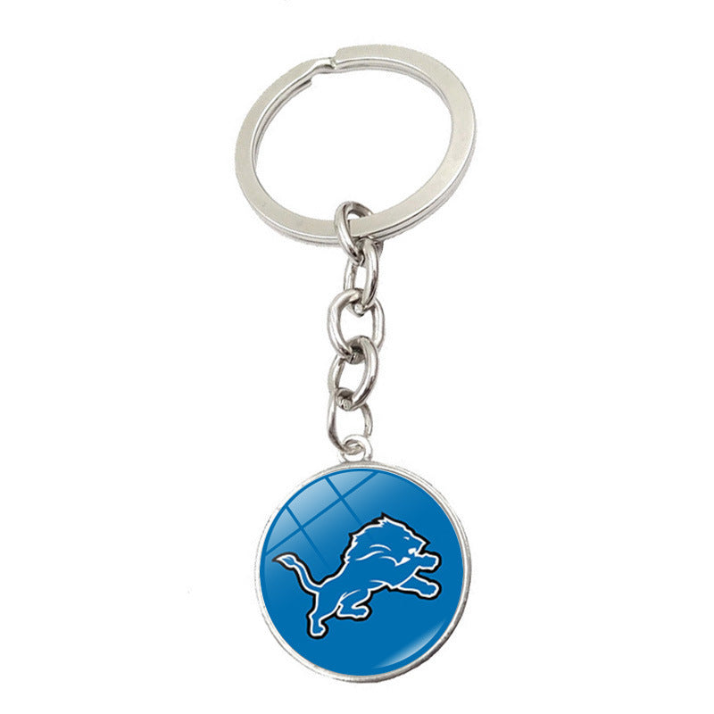 Wholesale Football Team Logo Keychain