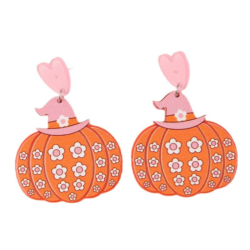 Wholesale Halloween Series Acrylic Earrings