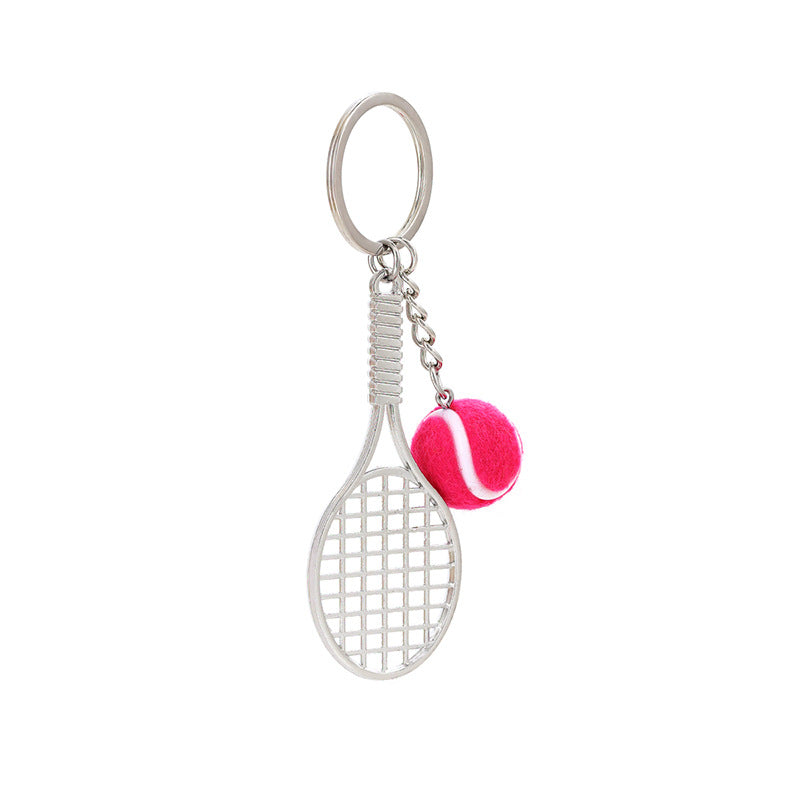 Wholesale Sports creative gifts tennis keychains