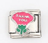 Wholesale Italian Style Flower Modular Bracelet Stainless Steel Fashion Accessory For Gift And Resale