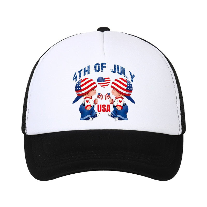 Wholesale  Independence Day sponge baseball cap