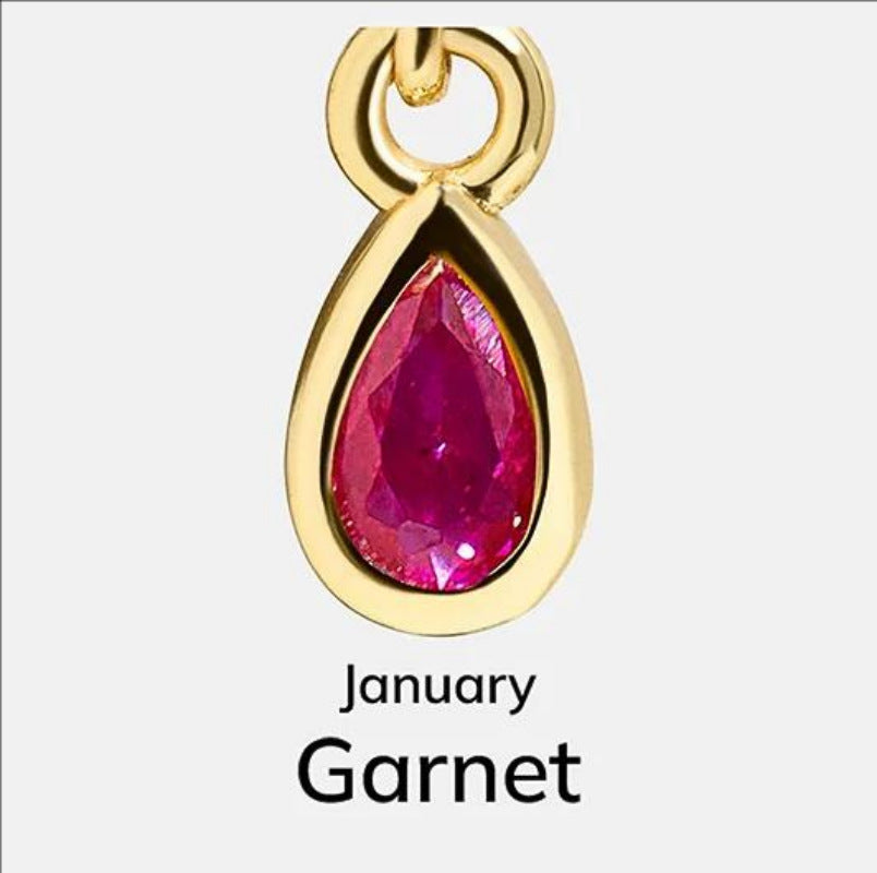 Wholesale twelve birthstone twelve constellation English letter necklace