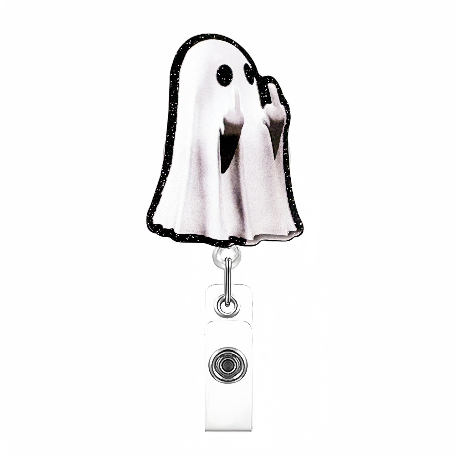 Wholesale  Ghost Badge Reels Keychains