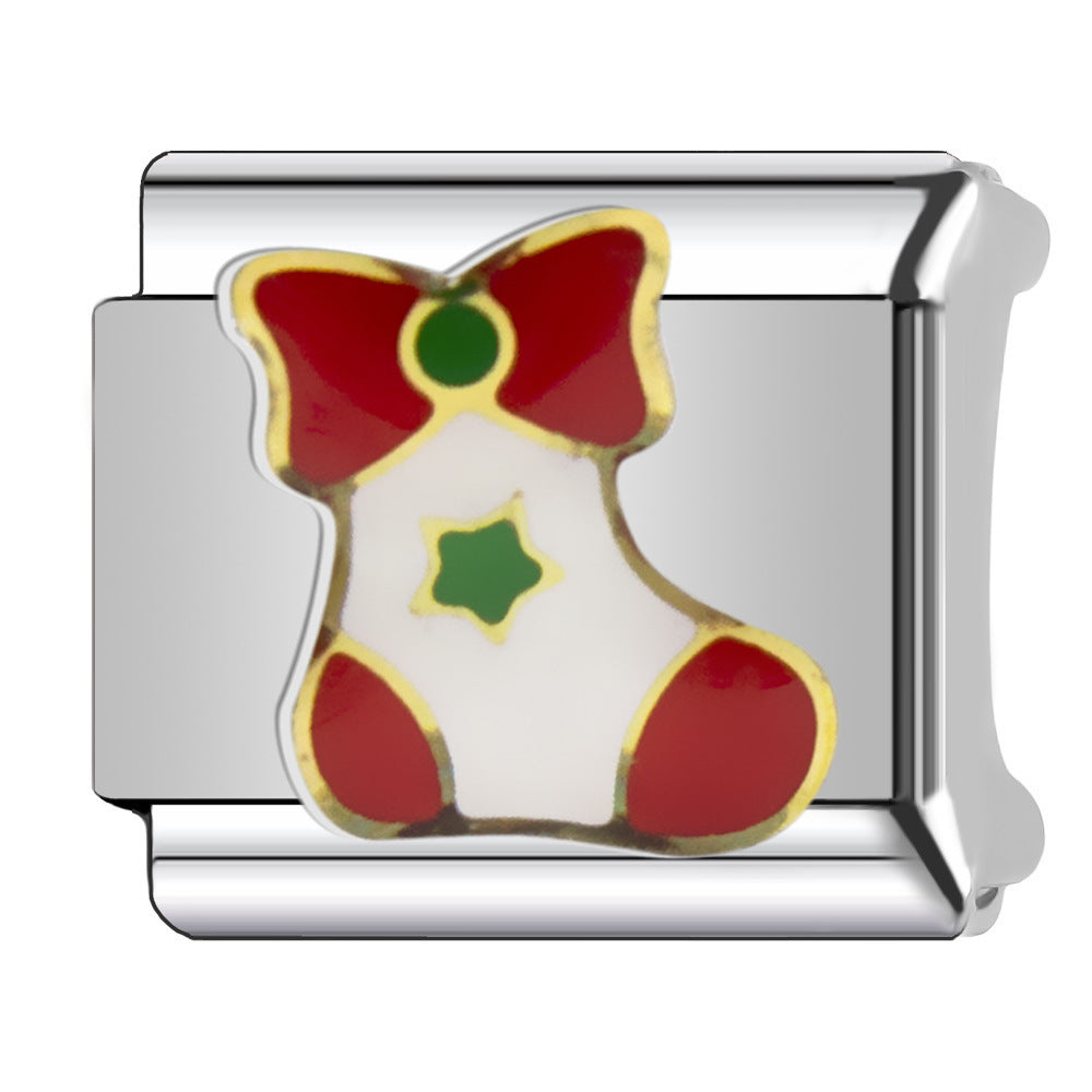 Wholesale Italian Charm Bracelet 9mm DIY  Christmas   Creative Stainless Steel Composable Bracelet