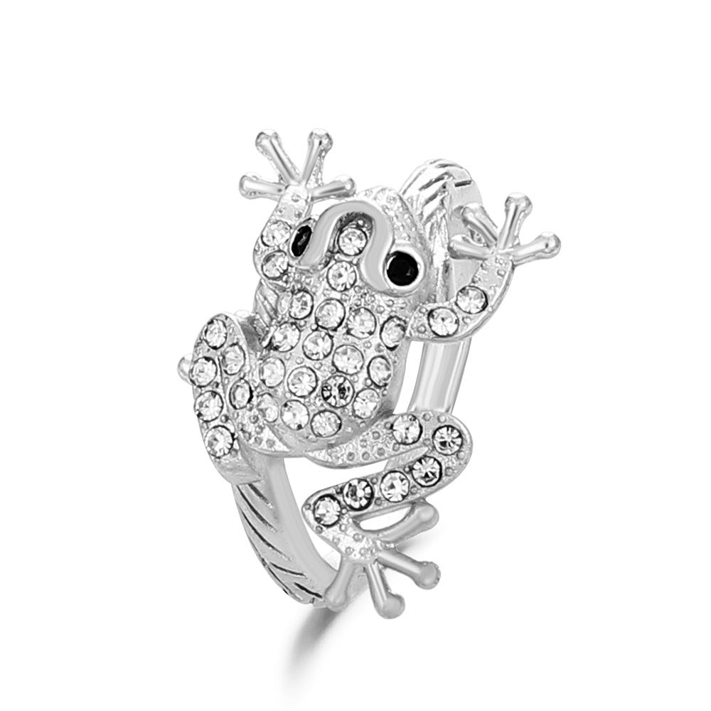 Wholesale frog  retro do old animal ring