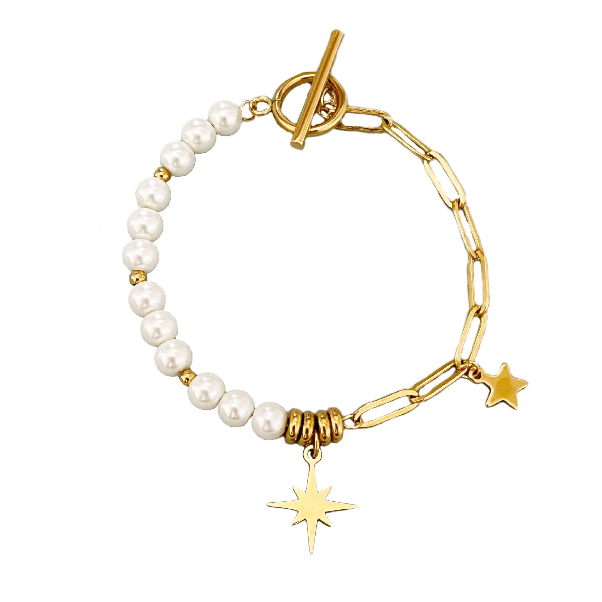 Wholesale Ot Clasp Five-Pointed Eight-Pointed Star Bracelet