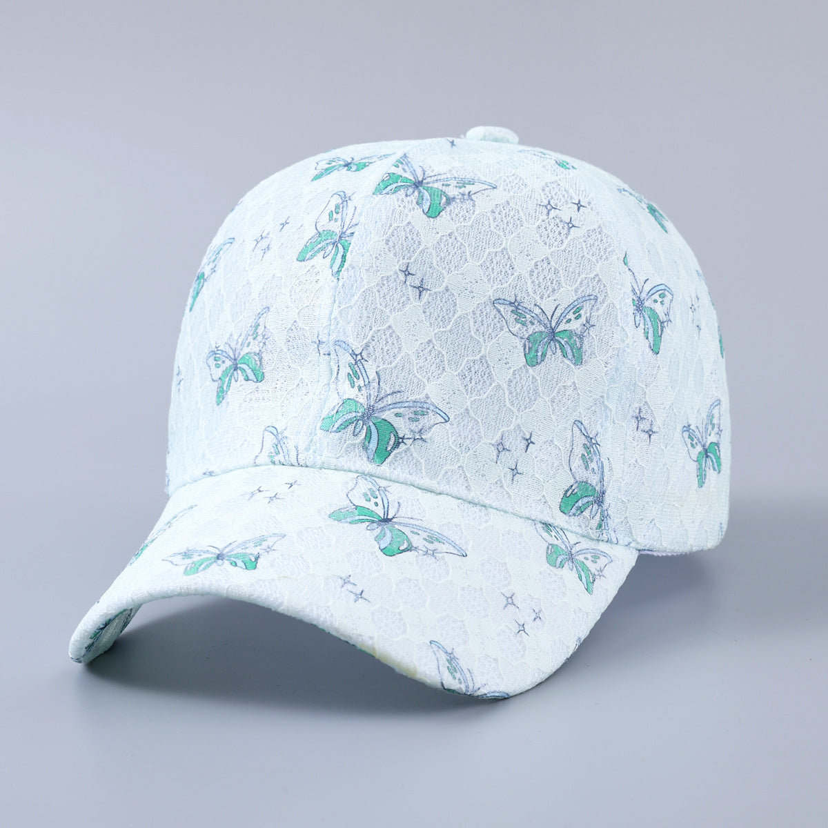 Wholesale lace butterfly dragonfly decorative baseball cap