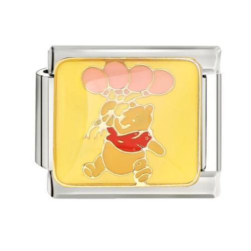 Wholesale italian Charm Starter Bracelets DIY square Single Section Creative Stainless Steel Composable Bracelet