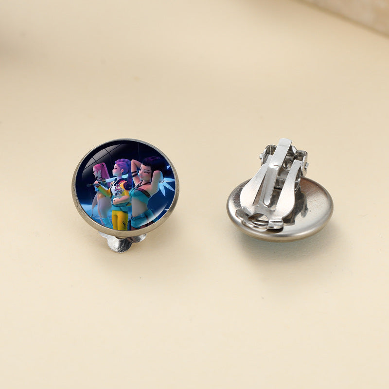 Wholesale  DIY Earrings Painless No-Ear-Piercing Ear Clips kpop