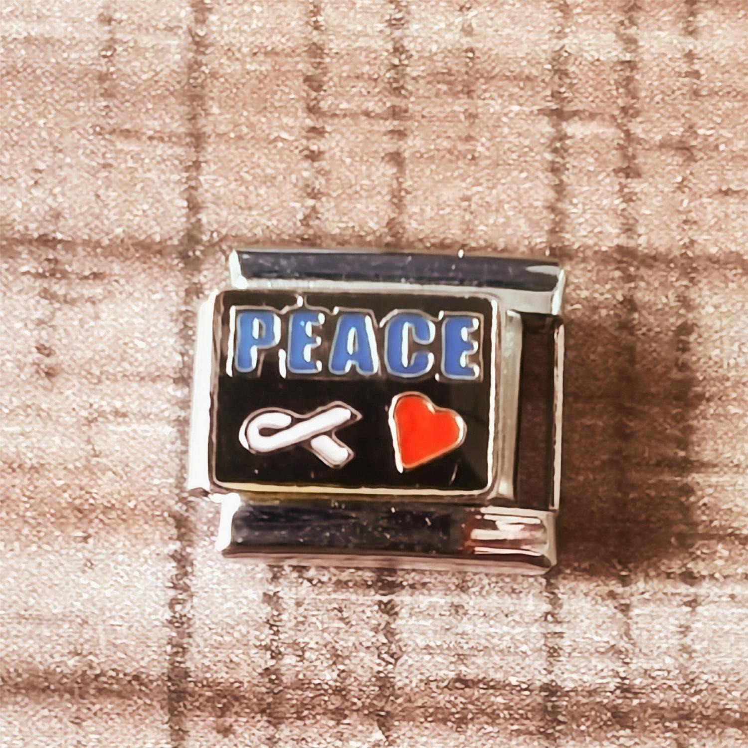 Wholesale 2pcs Italian Charm Bracelet 9mm DIY Spliced Removable Stainless Steel Student Composable Bracelet ACC-BT-XY016