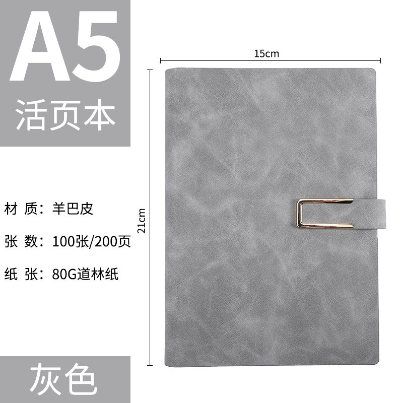 Wholesale soft copy notebook A5 business notepad