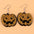 Wholesale Halloween  earrings grimace pumpkin acrylic earrings
