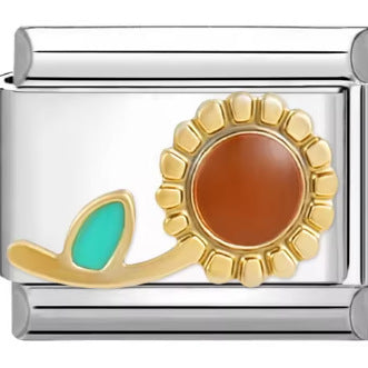 Wholesale 10pcs Italian Charm Bracelet 9mm DIY Splicing Removable Oil Drop Cartoon Stainless Steel Composable Bracelet