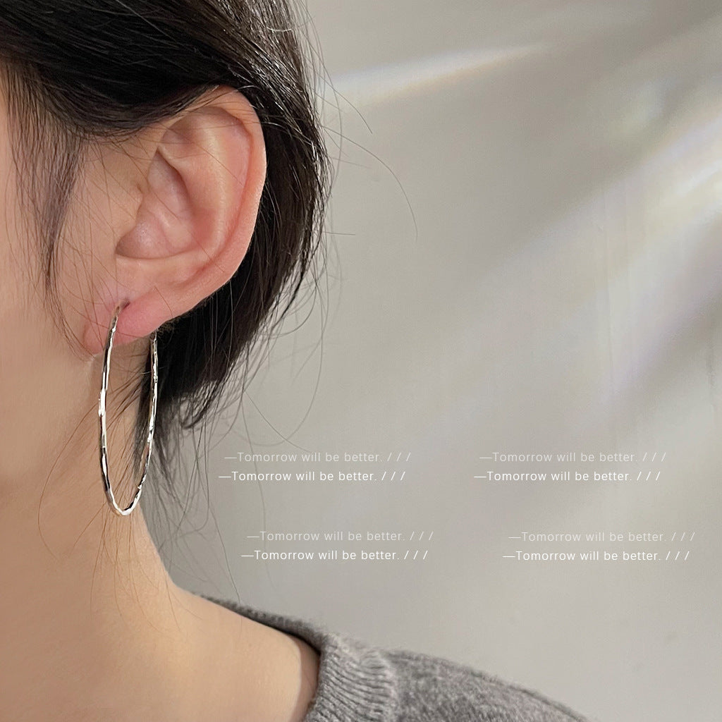 Wholesale Retro Geometric Metal Exaggerated Earrings Vintage Earrings Statemente Earrings ACC-ES-Eryu007