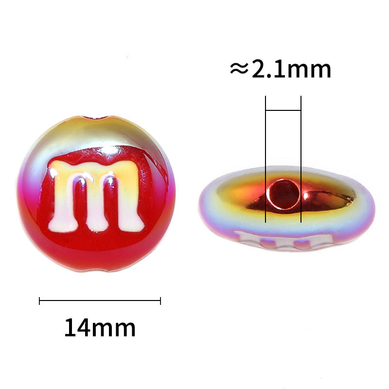 Wholesale 100pcs Acrylic Three-dimensional Crown Beads Diy Jewelry Accessories ACC-BDS-BLG108