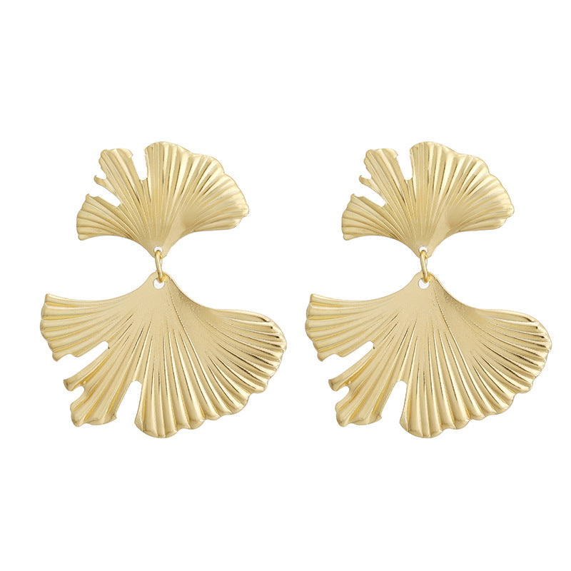 Wholesale  Round Pieces Exaggerated Earrings