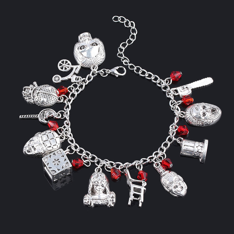 Wholesale Halloween Horror Clown Chainsaw Bracelet ACC-BT-MuMing004