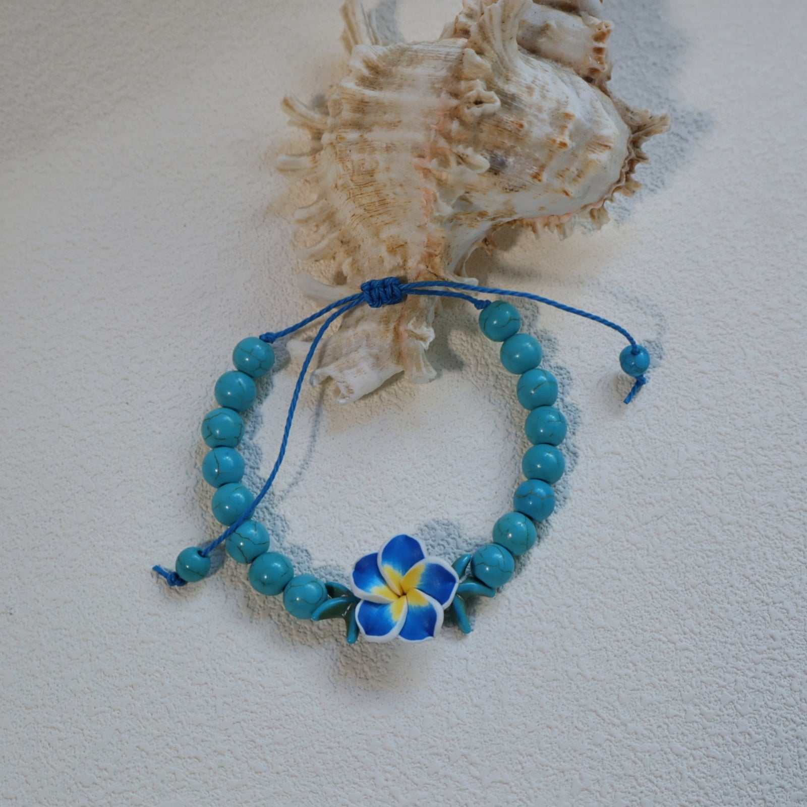Wholesale Bohemian Sunflower Bracelet - Turquoise Beaded Leather Jewelry Accessory,  Trendy Gift for Women