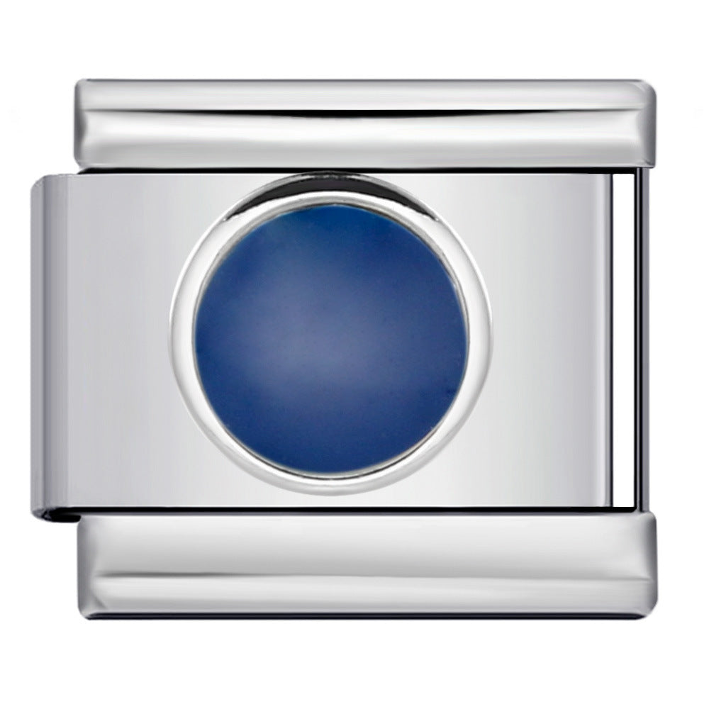 Wholesale Italian Charm Bracelet 9mm DIY Splicing Removable
Five-pointed star eyes Stainless Steel Composable Bracelet