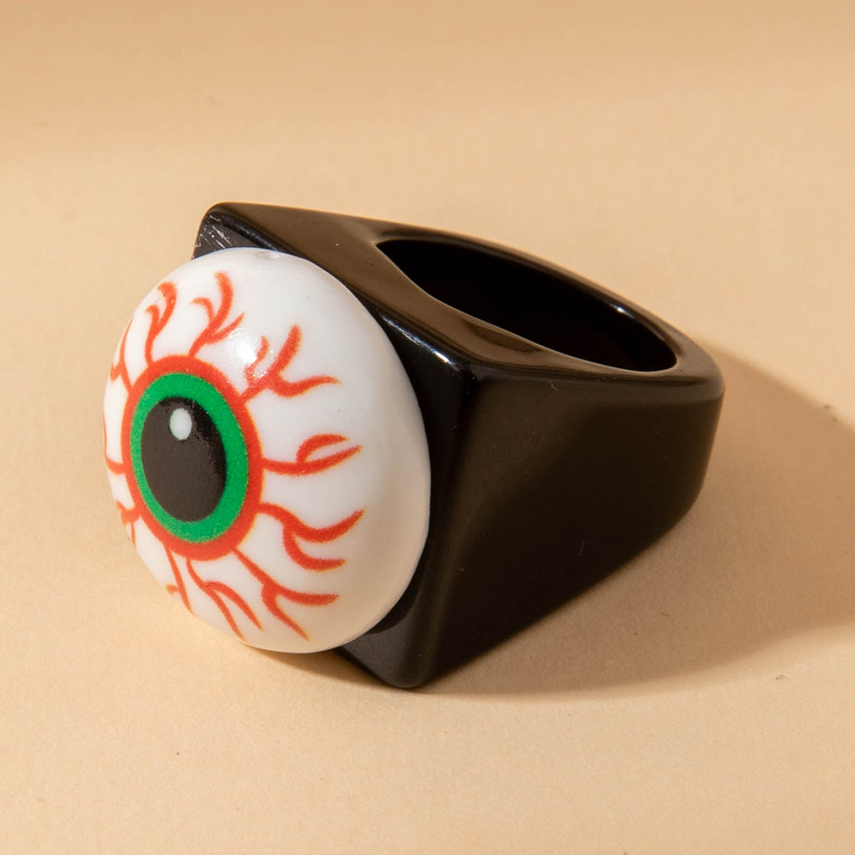 Wholesale  Resin Ghost Pumpkin Ghost Ring