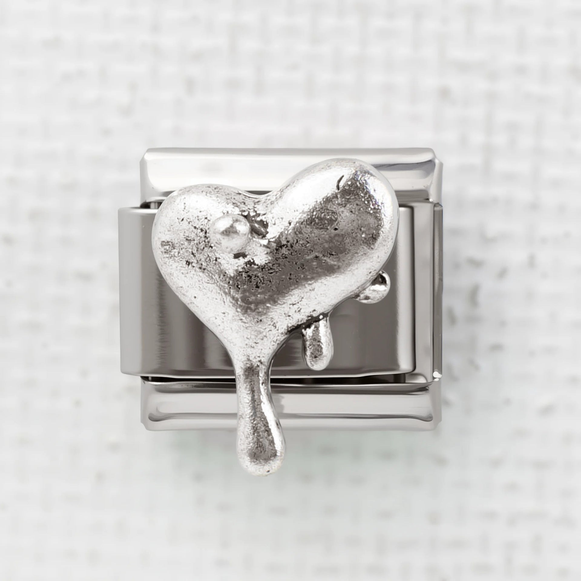 Wholesale 5pcs Italian Charm Bracelet 9mm DIY Splicing Perfume Bottle Bear Stainless Steel Composable Bracelet