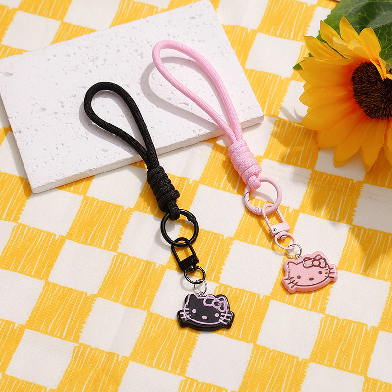Wholesale Minimalist Short Phone Lanyard with Cute Resin Charm - Stylish Phone Accessory Gift