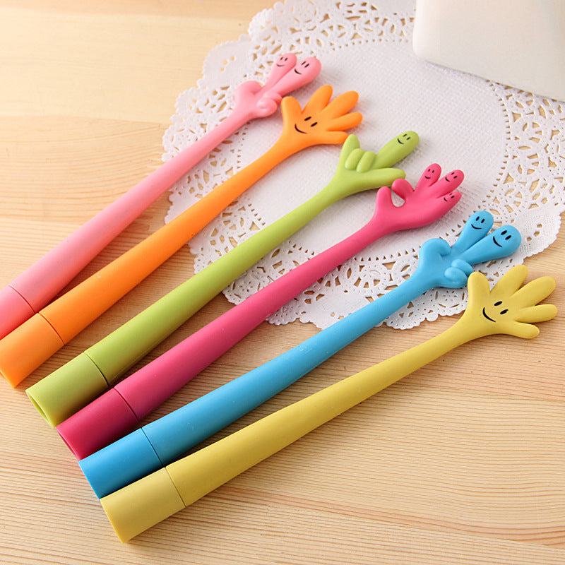 Wholesale Creative ballpoint pen flexible finger pen fun  pen