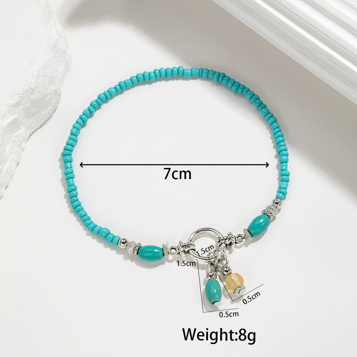 Wholesale Bohemian Literary Retro Style Simple Anklet